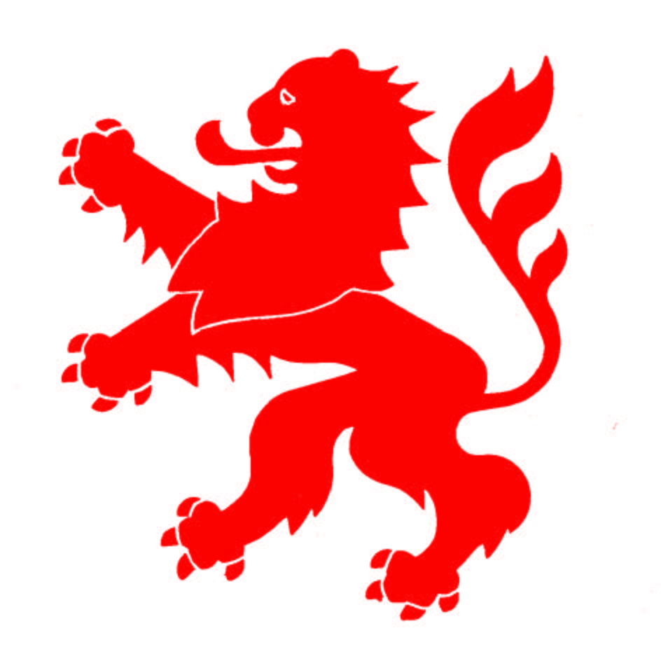 Hessenzeichen, roter Hessenloewe - Hessen